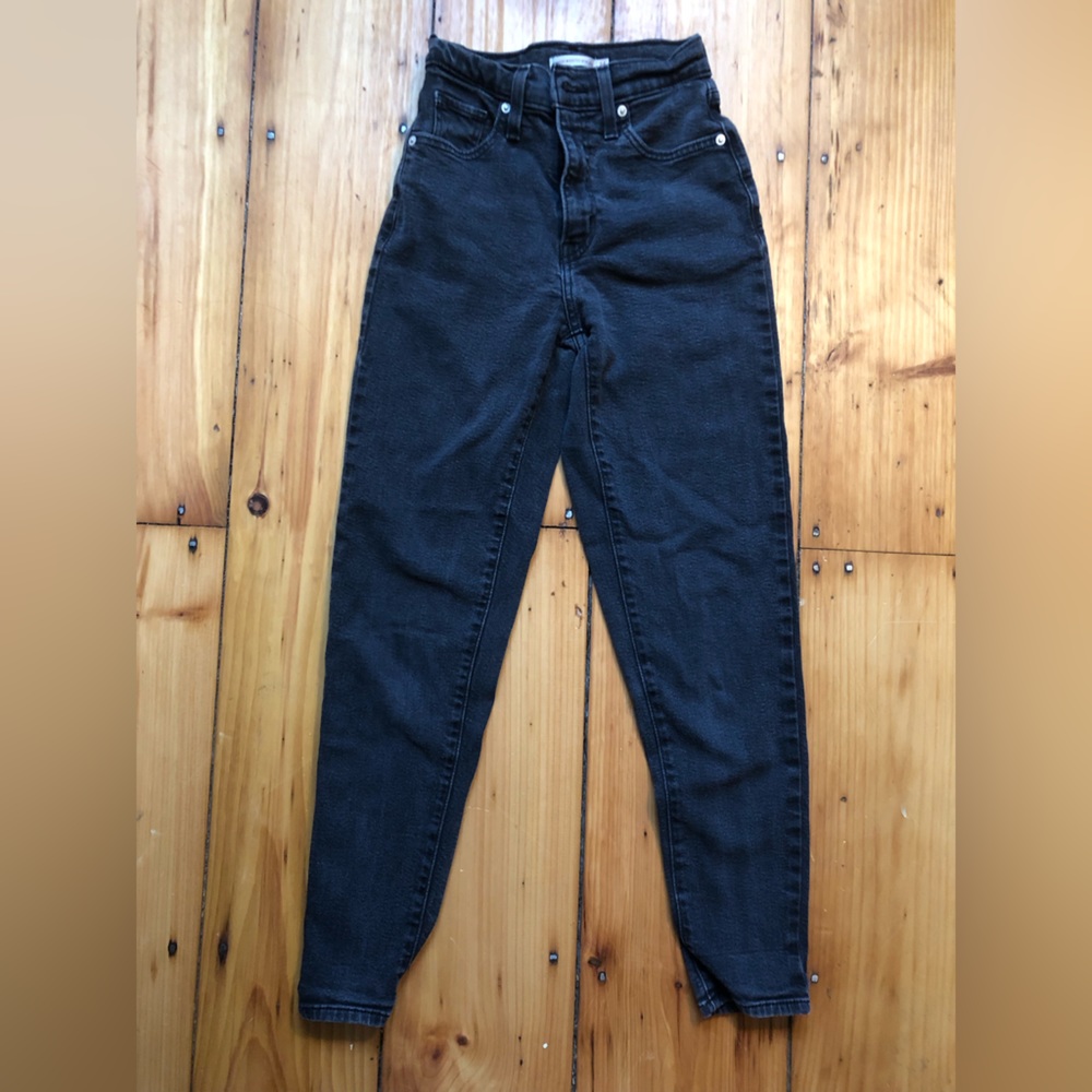 Levi high rise mom jeans